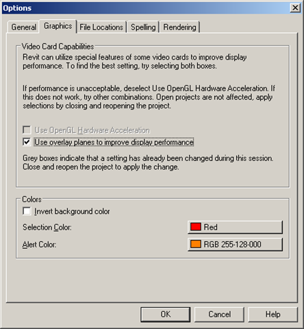 Revitize - Another Revit Blog: OpenGL not available